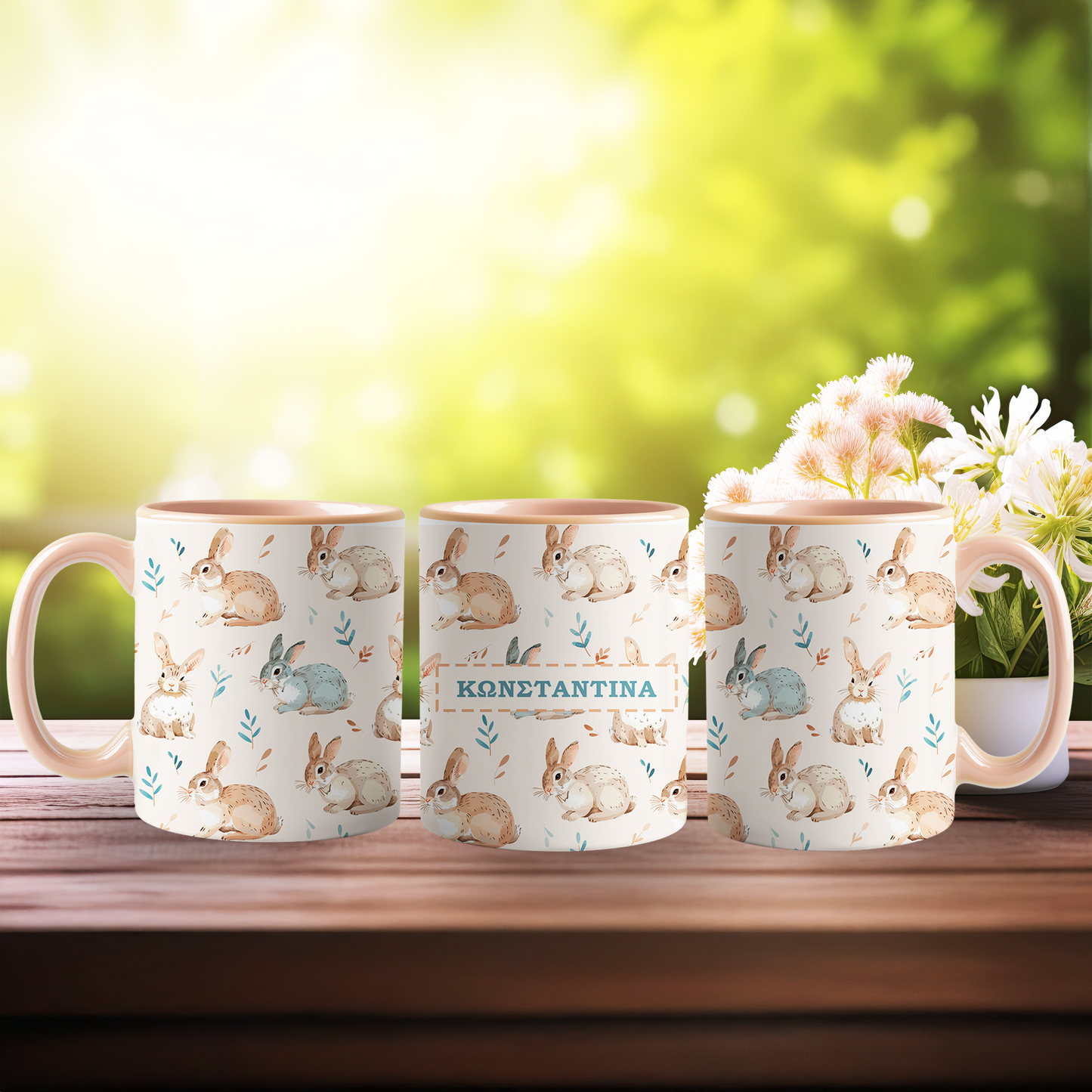 Easter Bunnies - Ceramic Mug 11oz
