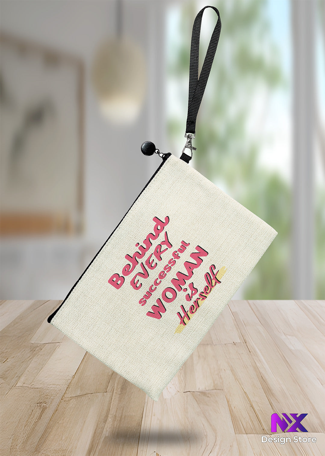 Behind every Successful Woman - Cosmetic Bag