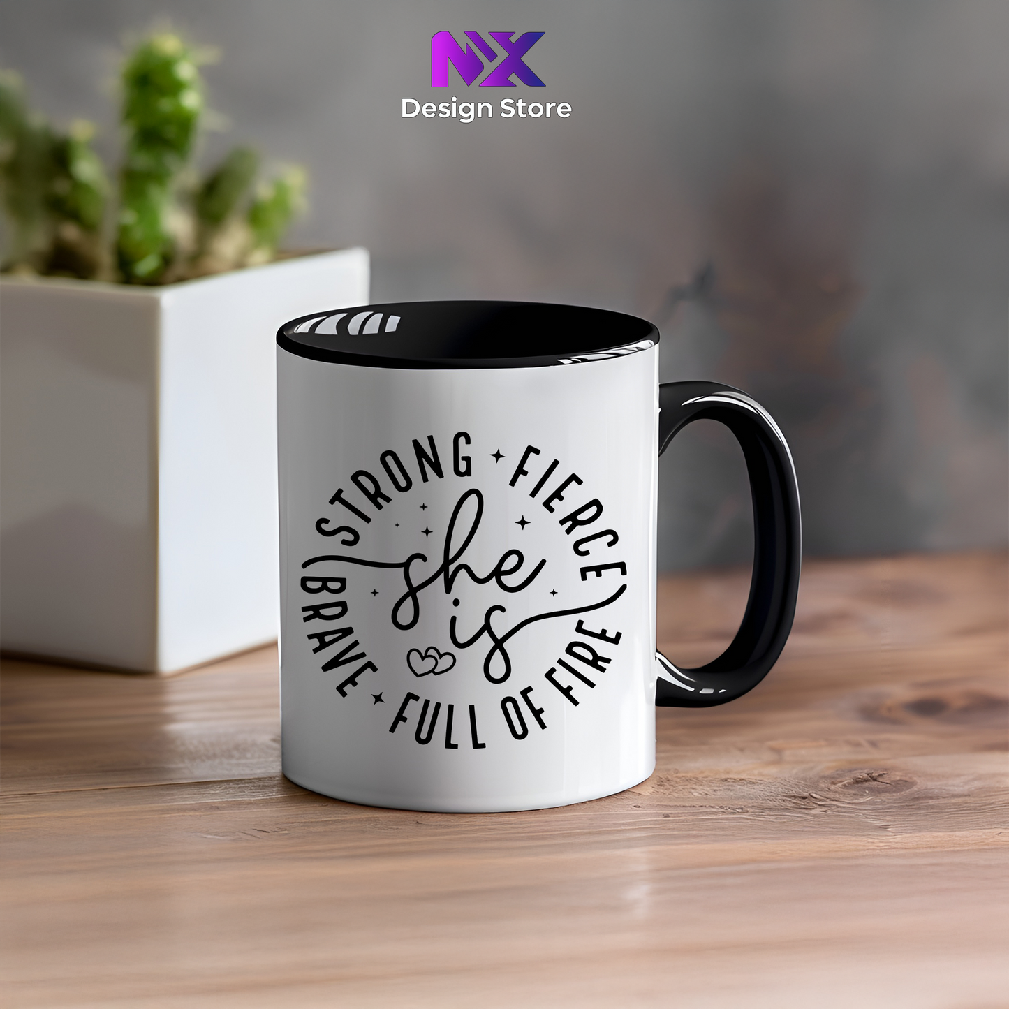 She Is - Ceramic Mug