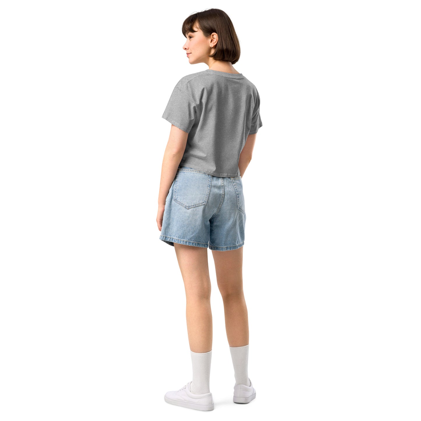 Women’s crop top - Retro Sunset