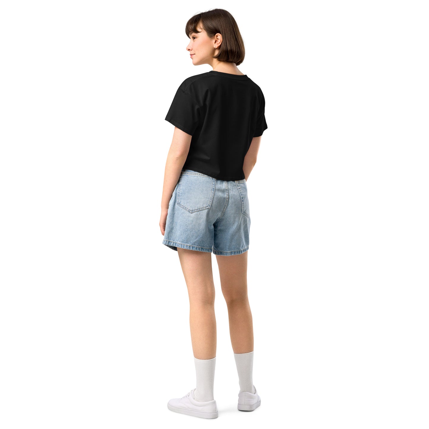 Women’s crop top - Retro Sunset