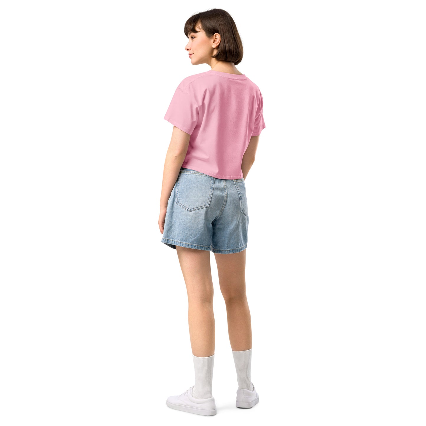Women’s crop top - Retro Sunset