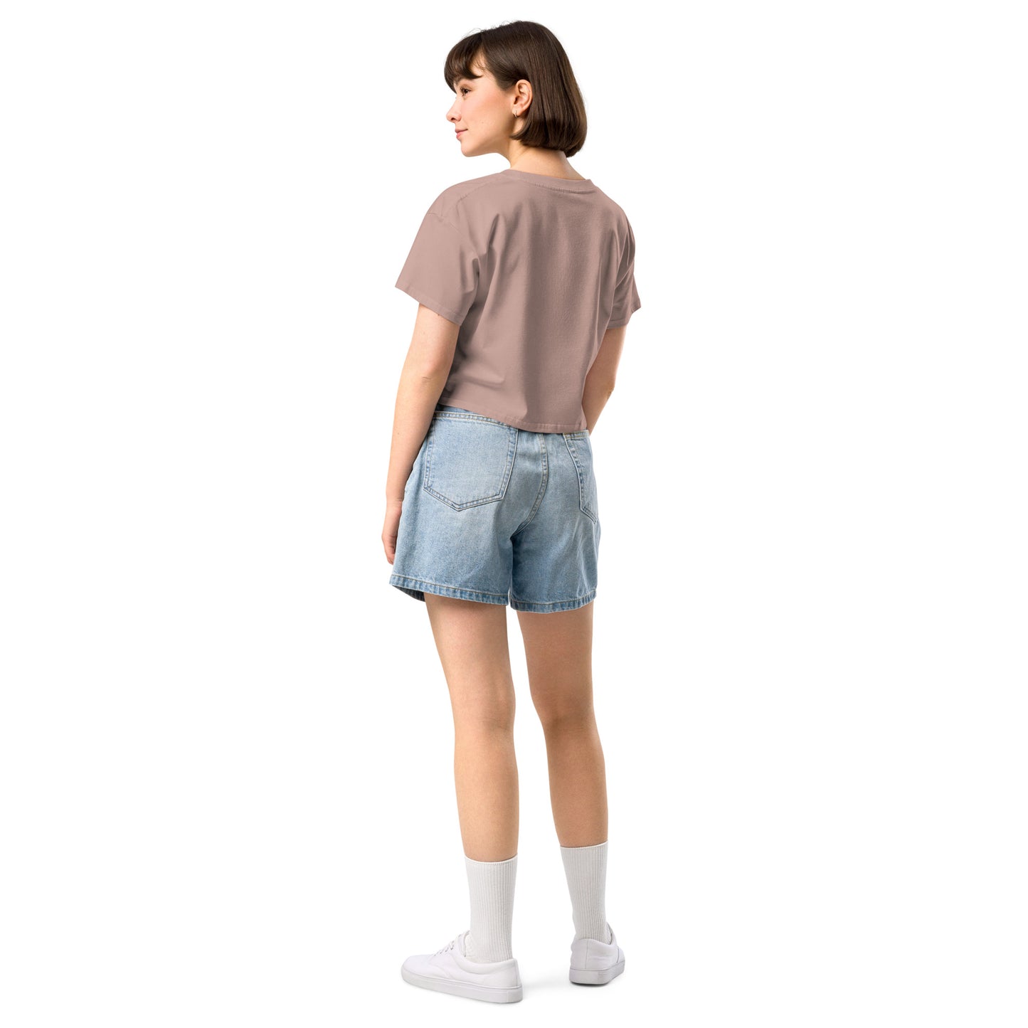 Women’s crop top - Retro Sunset
