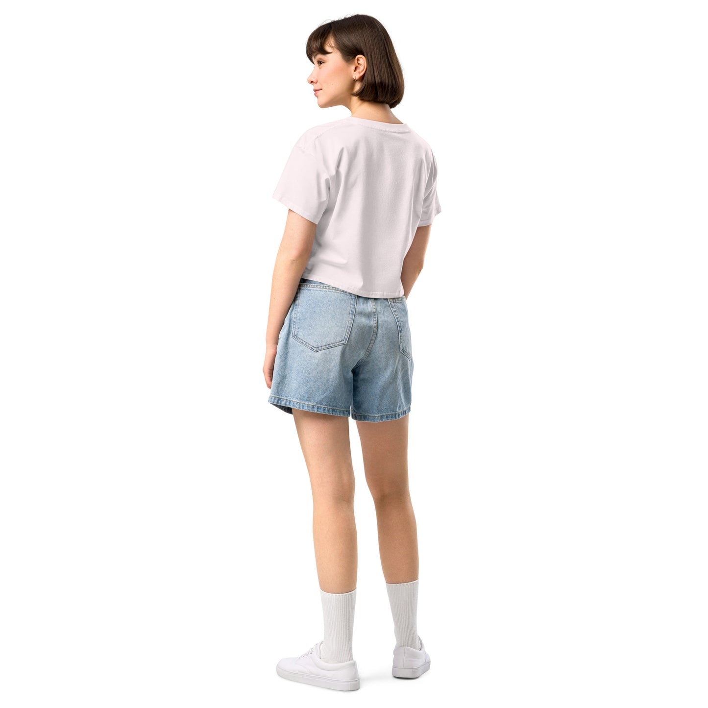 Women’s crop top - Retro Sunset