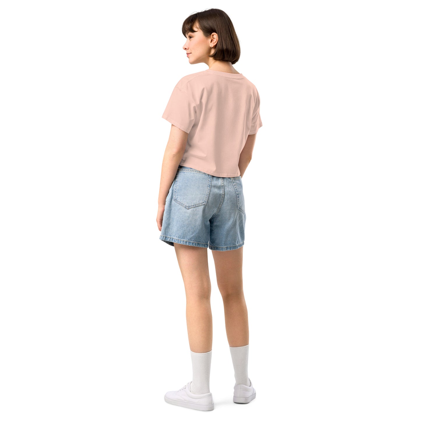 Women’s crop top - Retro Sunset