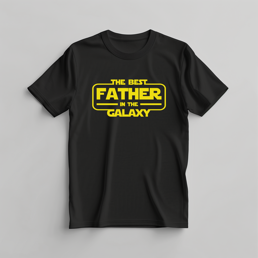 The best father in the galaxy - Men's T-Shirt