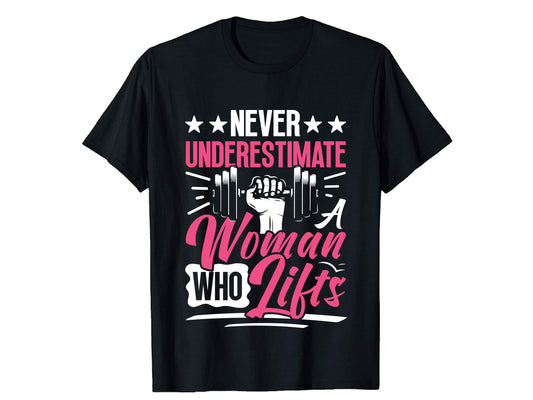 WOMAN WHO LIFTS - Unisex T-Shirt