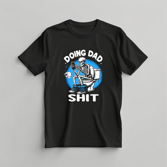 Doing Dad Sh*t - Men's Black T-Shirt