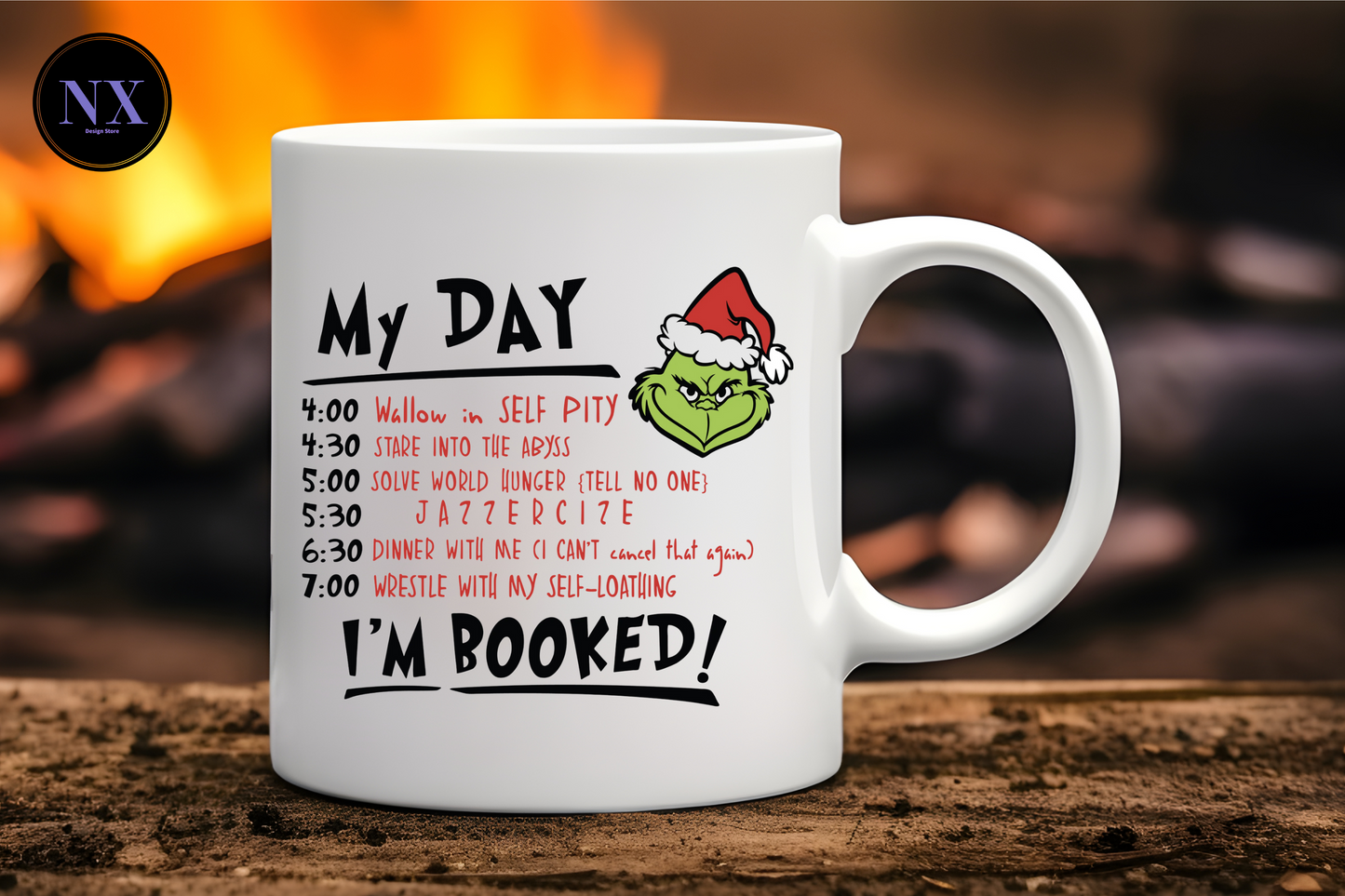 GREEN MERRY CHRISTMAS - MUG 11oz