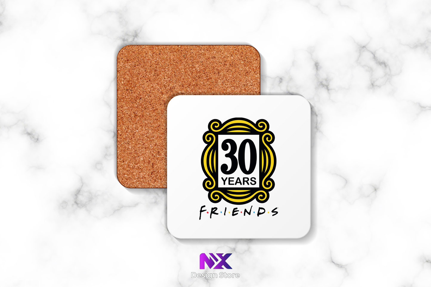 30 YEARS F.R.I.E.N.D.S - Square Coaster