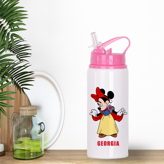 Minnie Mouse - Pink Aluminum Bottle