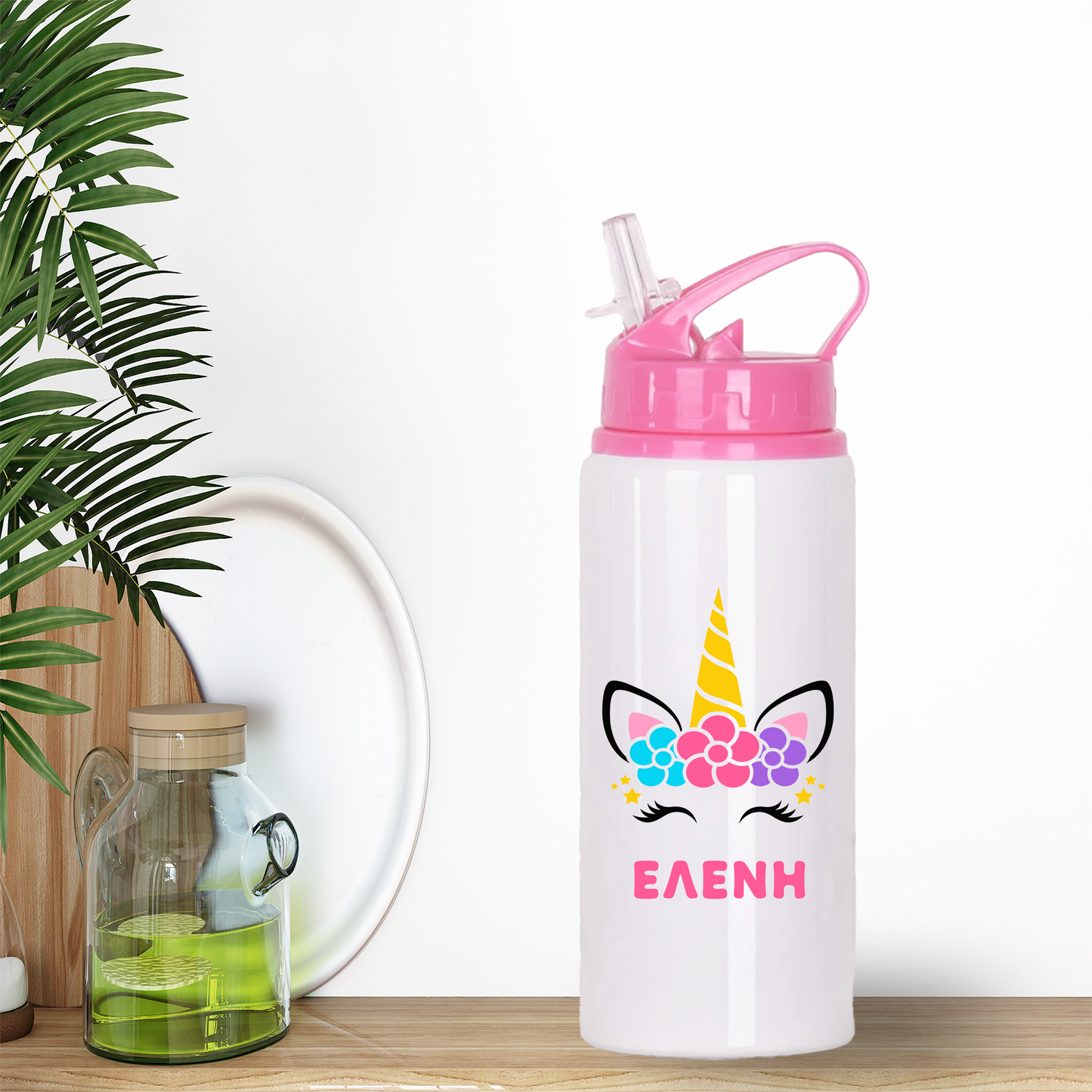 Unicorn - Pink Aluminum Bottle