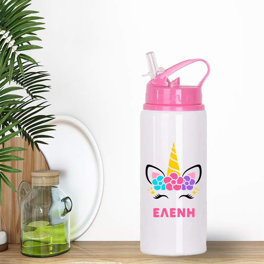 Unicorn - Pink Aluminum Bottle