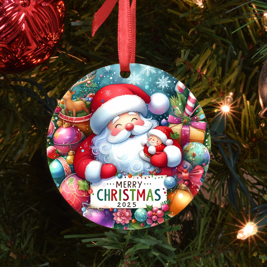 Merry Christmas from Santa - ORNAMENT