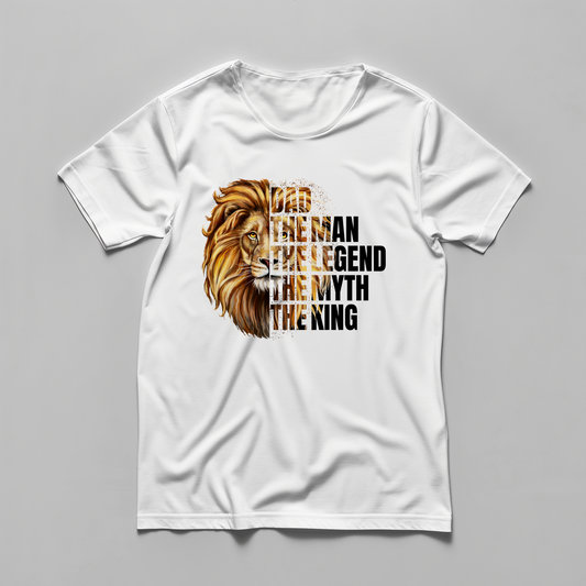 DAD THE MAN THE LEGEND - Men's T-Shirt