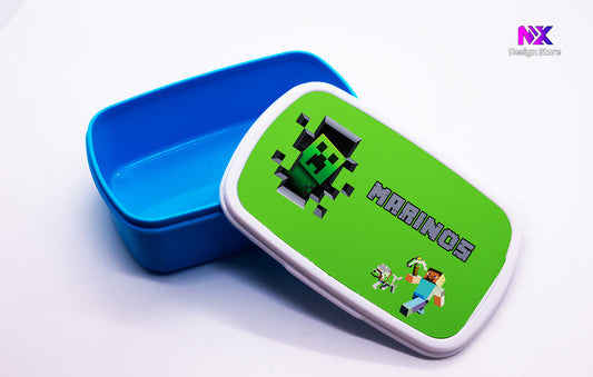 Creeper- Blue Lunch Box