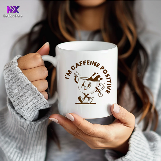 CAFFEINE POSITIVE - Mug 11oz