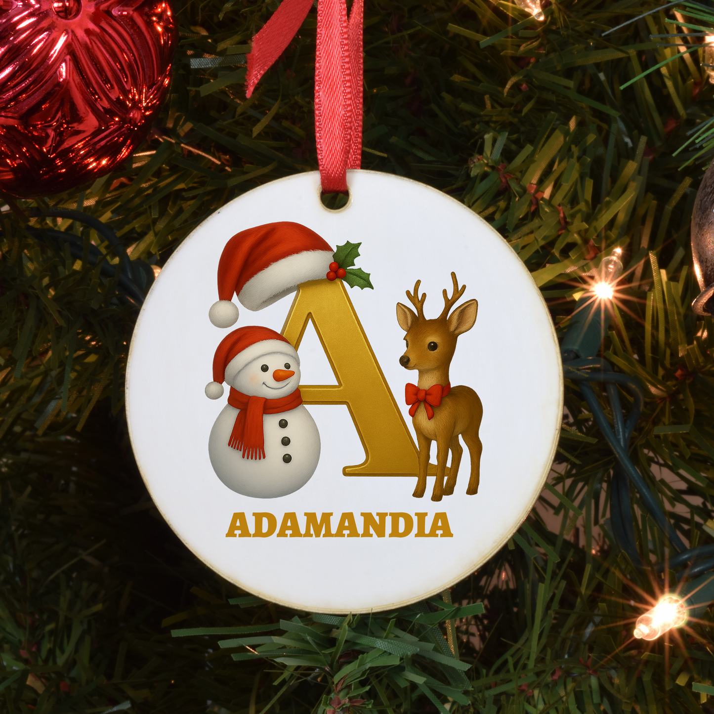 Letter & Name - ORNAMENT
