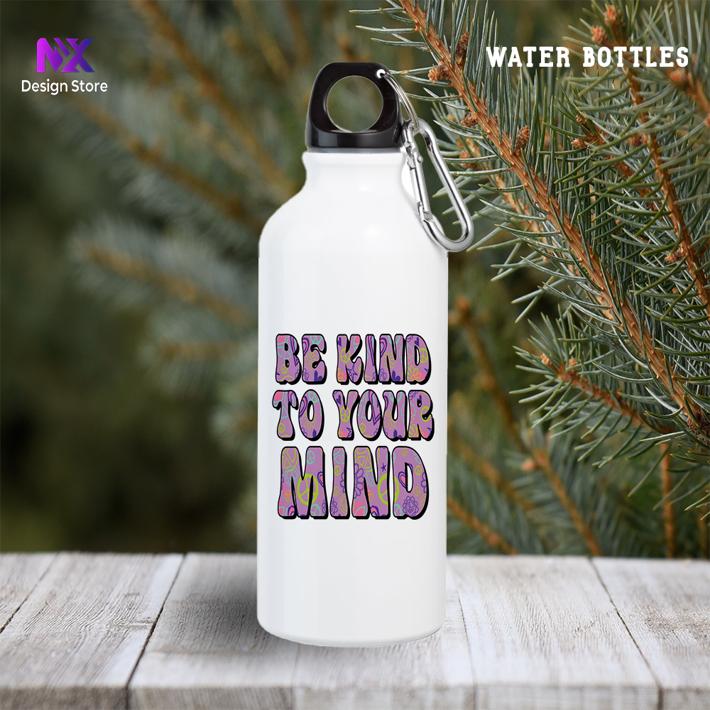 BE KING TO YOUR MIND - Aluminum Water Bottle 600ml