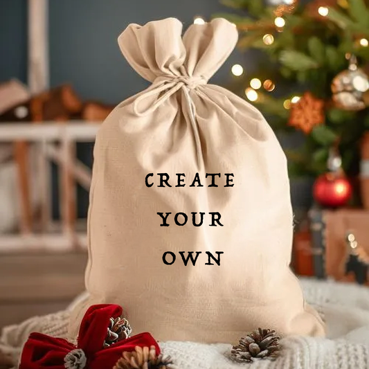 Custom Christmas Drawstring Sack
