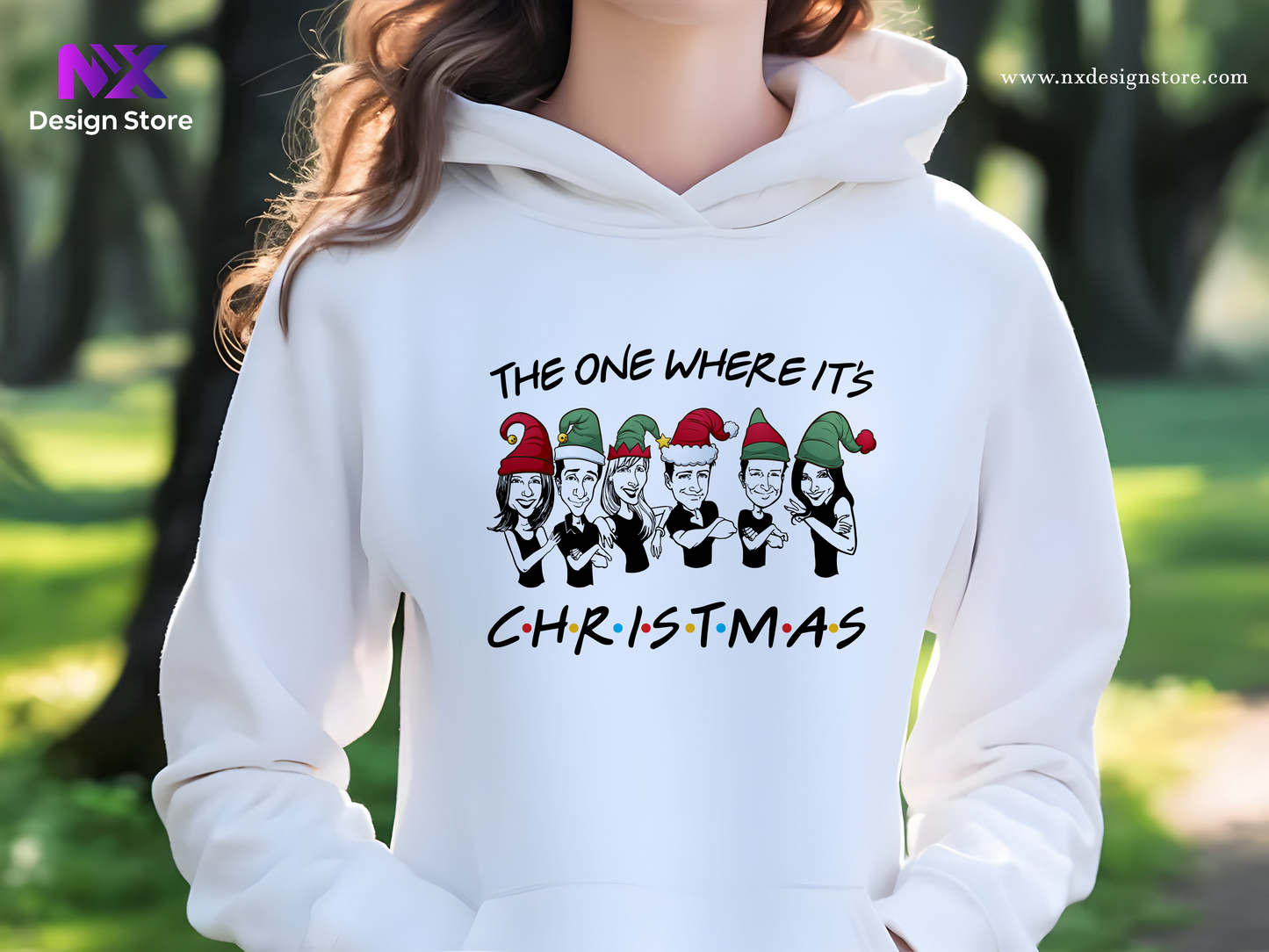 THE ONE WHERE IT'S CHRISTMAS - Hoodie Unisex