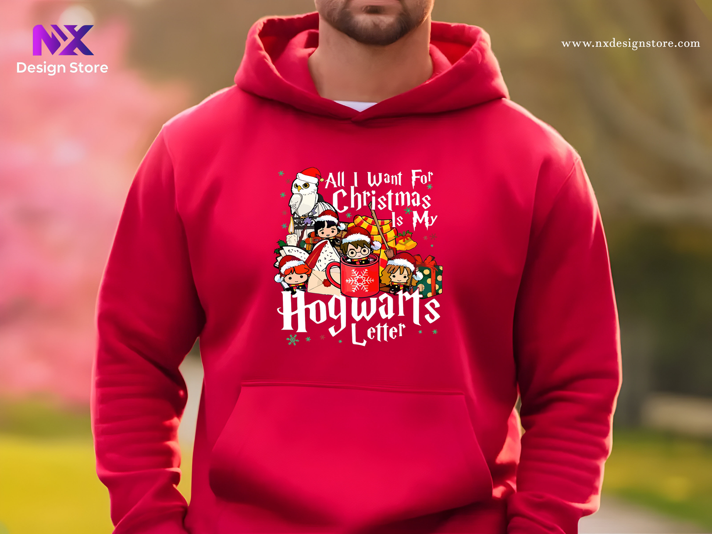 All I Want For Christmas Is Hogwarts Letter - Hoodie Unisex