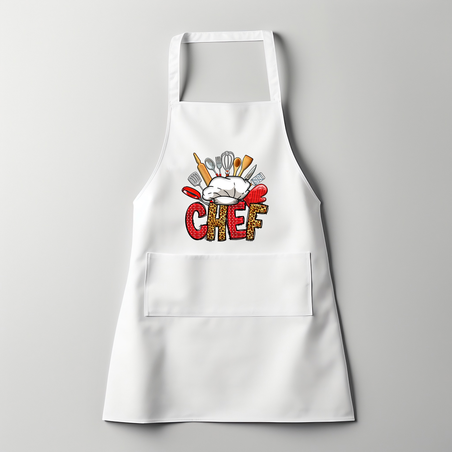 Chef - Kitchen Apron White