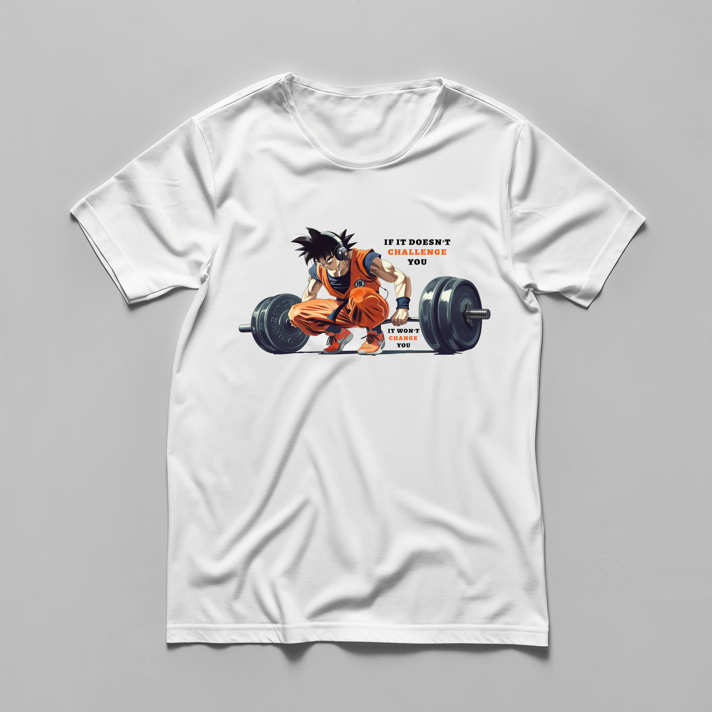 Dragonball Weight Lift - Unisex T-shirt