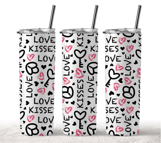 Love Hearts Minimalist – 16oz & 20oz Tumbler