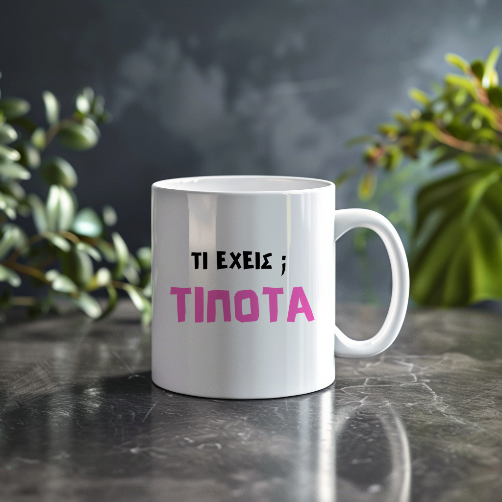 Τι έχεις; ΤΙΠΟΤΑ - Drinkware