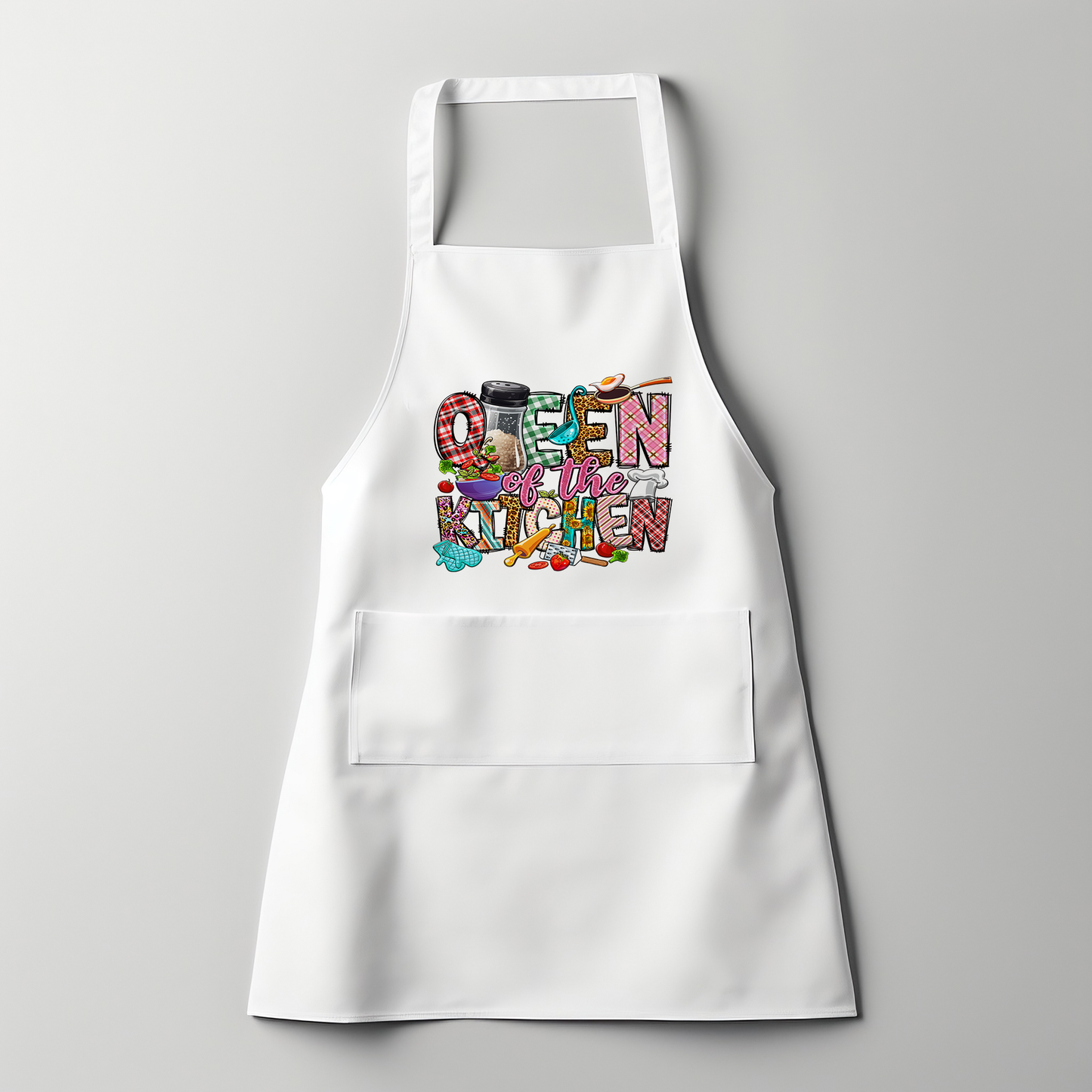 Queen of the Kitchen - Kitchen Apron White