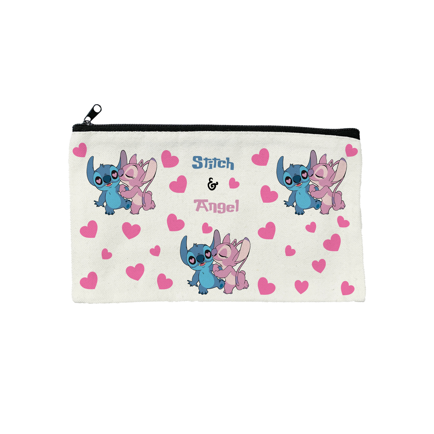 Stitch and Angel - Pencil Case 21cm x 12cm