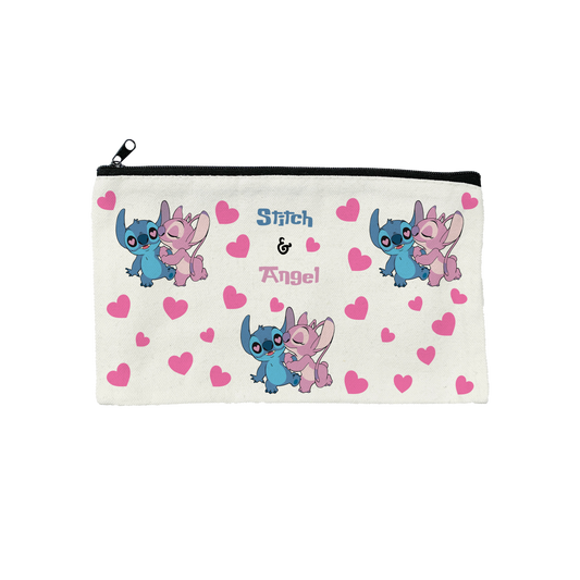 Stitch and Angel - Pencil Case 21cm x 12cm